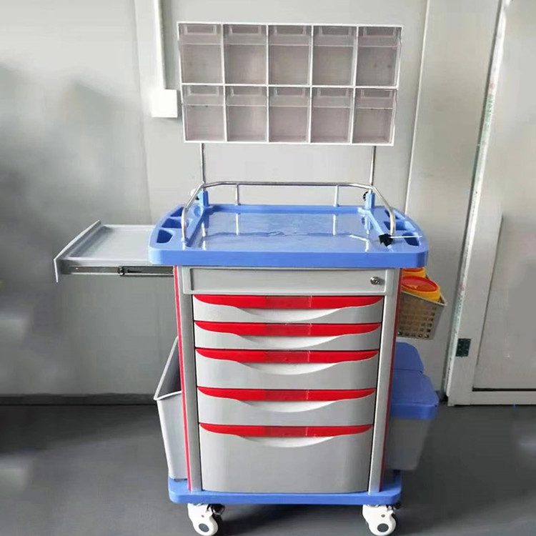 Sanyang Medical ABS Anesthesia Trolley Square product image 03