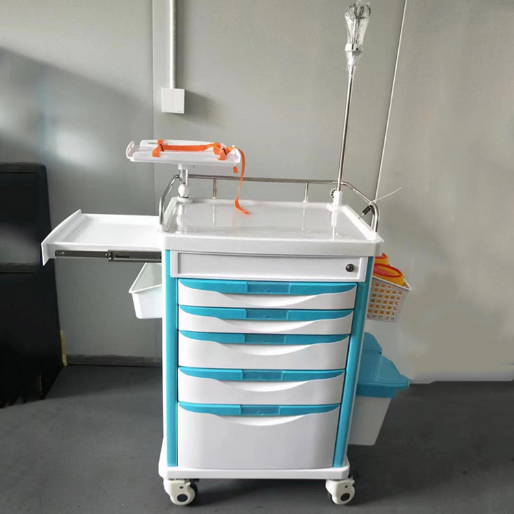 Sanyang Medical ABS Emergency Trolley Square product image 03
