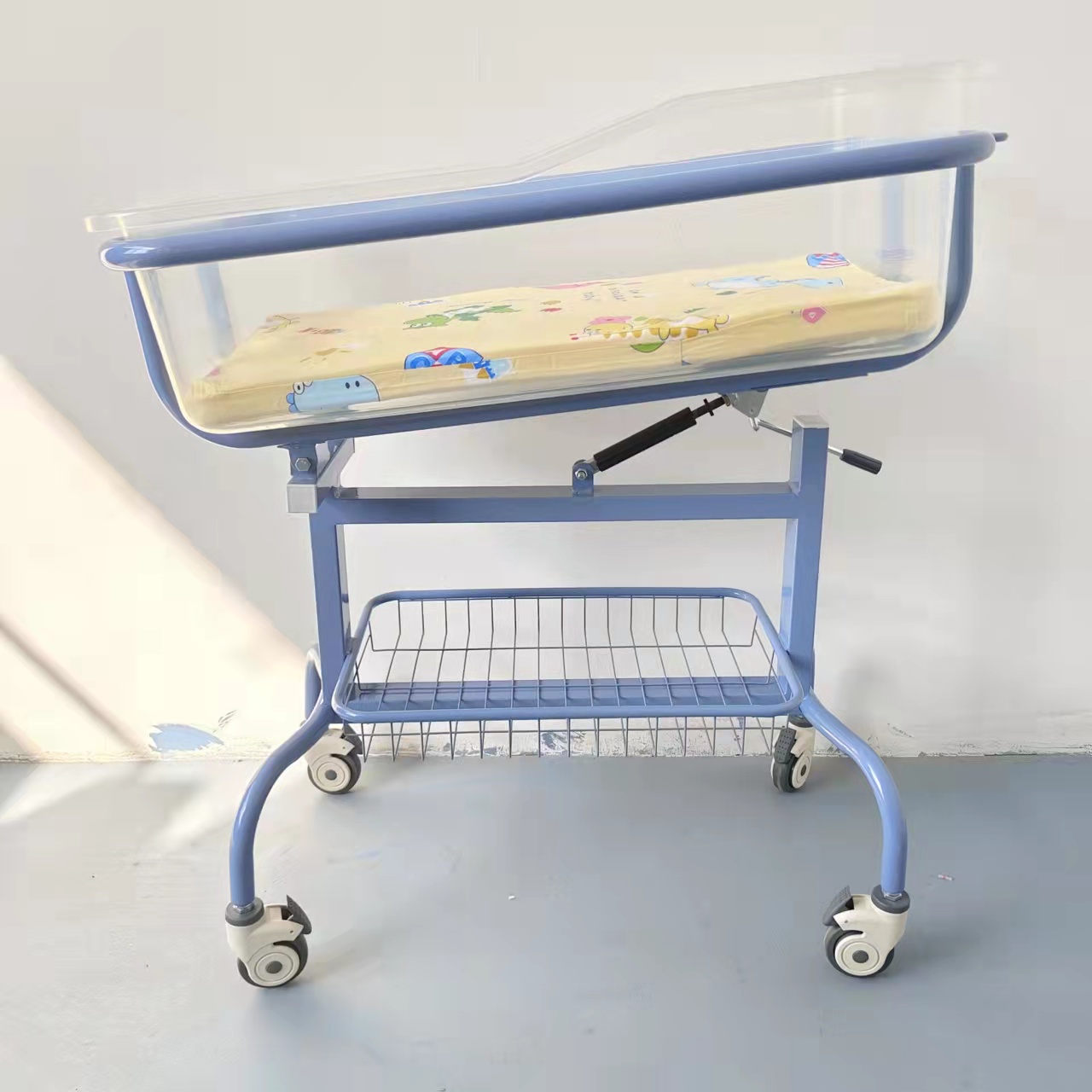 Sanyang Medical Powder Coated Steel Baby Trolley product image 19