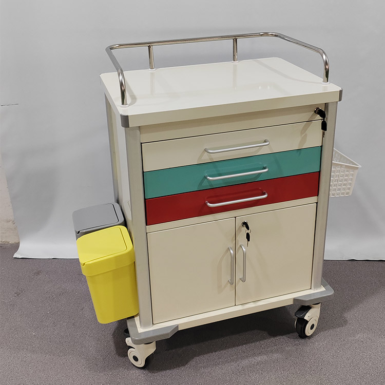 Sanyang Medical Three Tier Treatment Trolley product image 02