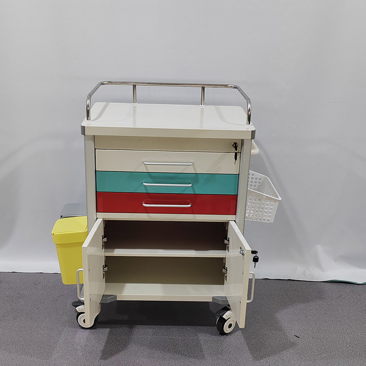 Sanyang Medical Three Tier Treatment Trolley product image 04