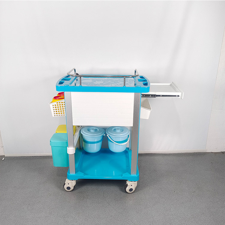 Sanyang Medical Two Drawer Treatment Trolley product image 02